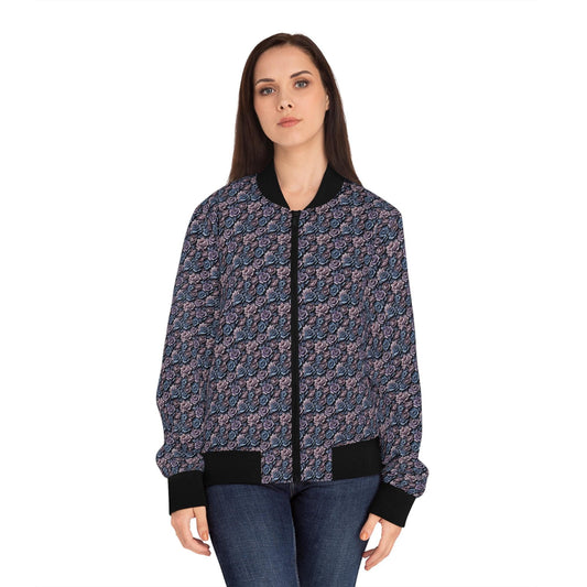 Chic Women&#39;s Bomber Jacket - Trendy Casual Wear, Fall Fashion, Street Style, Daily Chic, Layering Essential