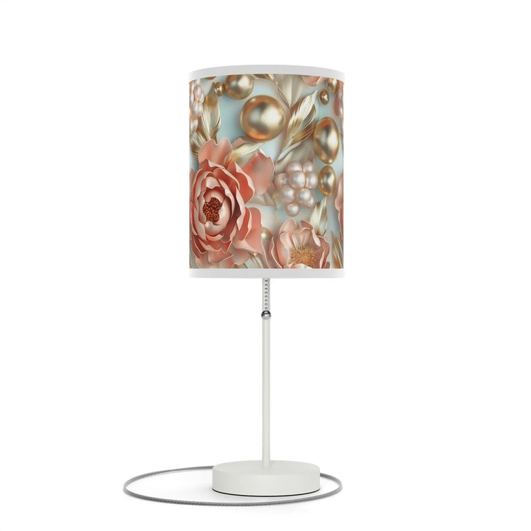 Floral Table Lamp, Elegant Decor, Bedside Lighting, Home Gift, Bedroom Decoration, Modern Lighting Fixture, Flower Design The Aurora Touch