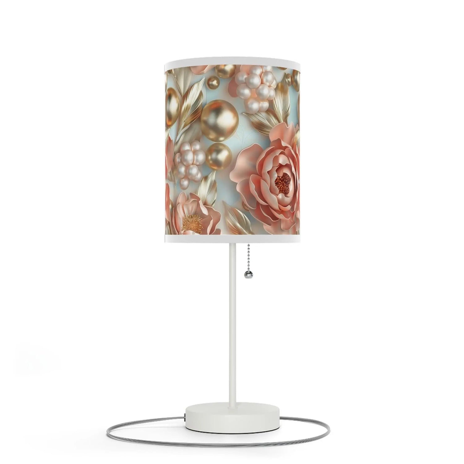 Floral Table Lamp, Elegant Decor, Bedside Lighting, Home Gift, Bedroom Decoration, Modern Lighting Fixture, Flower Design The Aurora Touch