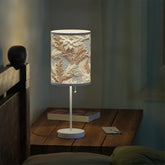 Botanical Pattern Table Lamp, Home Decor, Cozy Atmosphere, Floral Design, Bedroom Lighting, Housewarming Gift, Elegant Table Lamp The Aurora Touch