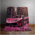 Valentines Plush Blanket - Pink Cozy Bed Cover, Stylish Couch Throw, Pink Barbie, Lamborghini, Velveteen Plush Blanket The Aurora Touch