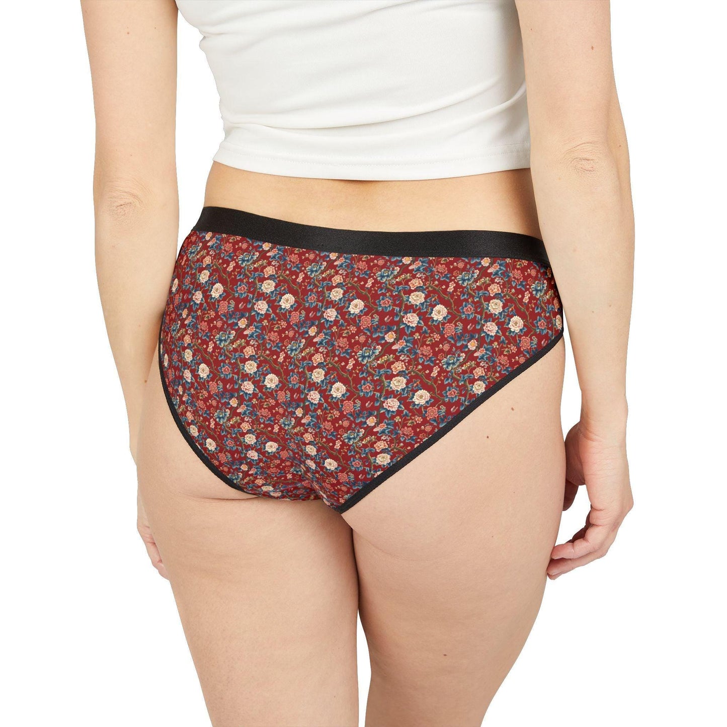 Floral Women's Underwear Set, Comfortable Sleepwear, Cute Lingerie, Everyday Essentials, Gift for Her