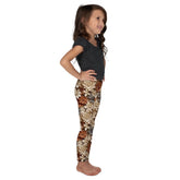 Whimsical Floral All-Over Print Leggings for Kids - Soft, Stylish, and Comfortable! The Aurora Touch
