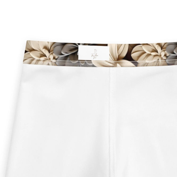 Whimsical Floral All-Over Print Leggings for Kids - Soft, Stylish, and Comfortable!