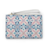 Floral Clutch Bag, Elegant Wristlet, Summer Purse, Travel Accessory, Special Occasion Gift, Boho Chic Handbag The Aurora Touch