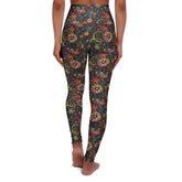 Bohemian High Waisted Yoga Leggings, Comfortable Activewear Tights, Fit for Yoga, Pilates, Fitness, Dance, Workout The Aurora Touch