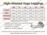 Bohemian High Waisted Yoga Leggings, Comfortable Activewear Tights, Fit for Yoga, Pilates, Fitness, Dance, Workout