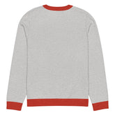 Festive Knitted Christmas Fun Cat Design Crew Neck Sweater – Purrfect Holiday Style