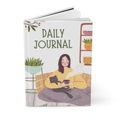 Cozy Daily Journal, Perfect for Self-Reflection, Mindfulness, Cat Lovers, Gift for Writers, Creative Expression The Aurora Touch