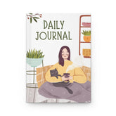 Cozy Daily Journal, Perfect for Self-Reflection, Mindfulness, Cat Lovers, Gift for Writers, Creative Expression The Aurora Touch