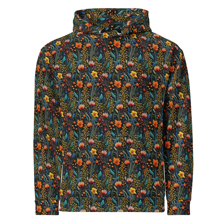 Ultra Comfy All Over Print Hoodie - Chic & Stylish Women&