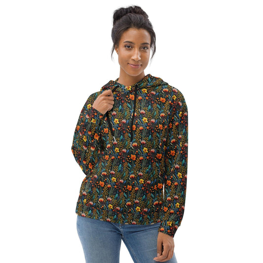 Ultra Comfy All Over Print Hoodie - Chic & Stylish Women's Apparel