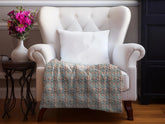 Victorian Style 3D Velveteen Plush Blanket Throw - Soft Cozy Home Decor, Warm Winter Gift, Luxury Bedding, Elegant Couch Accent, Unique The Aurora Touch