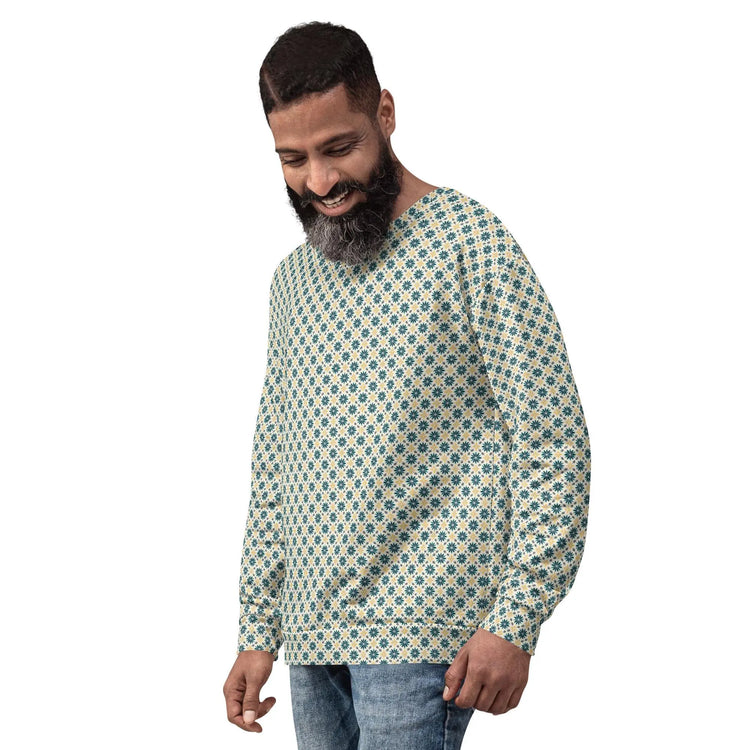 Men’s All-Over Print Casual Sweatshirt | Fashionable Unisex Pullover | Trendy Graphic Hoodie | Cozy, Comfortable & Stylish Sweatshirt