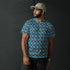 Bright Colorful Recycled Men’s Sports Jersey | Stylish, Eco-Friendly Activewear | Trendy Athletic Shirt | Comfortable, Fashion Sportswear