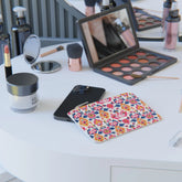 Colorful Floral Mini Clutch Bag - Perfect for Parties, Travel, Gifts, Makeup Organizer, and Festivals The Aurora Touch