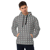 Vibrant All-Over Print Hoodie for Men - Ultra-Soft, Comfortable, Stylish - Perfect for Casual Wear & Bold Fashion Statements The Aurora Touch