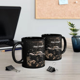 Mug, 11oz Sexy Black Maserati Mug - Personalized Coffee Mug for Boyfriend, Son Birthday Gift, Entrepreneur, Stock Broker - Black Mug Gift The Aurora Touch