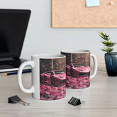 Pink Lamborghini Personalized Ceramic Mug 11oz, Holiday Gift Idea for Her, Sassy Gift, Business Women Gift, Gift for Boss, Gift for Her The Aurora Touch