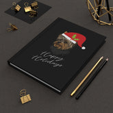 Xmas Yorkie Design Hardcover Journal | Yorkie Puppy Daily Notebook | Holiday Inspired Journal | Perfect Xmas Gift | Personal Journal The Aurora Touch