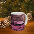 Personalized Pink Lamborghini Ceramic Mug 11oz | Luxury Car Design Coffee & Tea Mug | Sexy Holiday Gift | Custom Lamborghini Mug The Aurora Touch