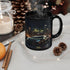 Black Mug - 11oz Personalized Lamborghini Black Mug for Men, Designer Mug, Male Birthday Gift, Holiday Sale Item, Stocking Stuffer The Aurora Touch