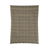 Bohemian Comforter, Cozy Bedding, Bedroom Decor, Festival Home Accent, Unique Printed Blanket, Ethnic Design Art