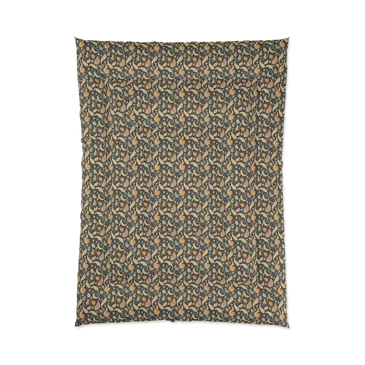 Bohemian Comforter, Cozy Bedding, Bedroom Decor, Festival Home Accent, Unique Printed Blanket, Ethnic Design Art