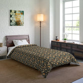 Bohemian Comforter, Cozy Bedding, Bedroom Decor, Festival Home Accent, Unique Printed Blanket, Ethnic Design Art