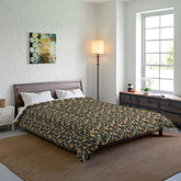 Bohemian Comforter, Cozy Bedding, Bedroom Decor, Festival Home Accent, Unique Printed Blanket, Ethnic Design Art