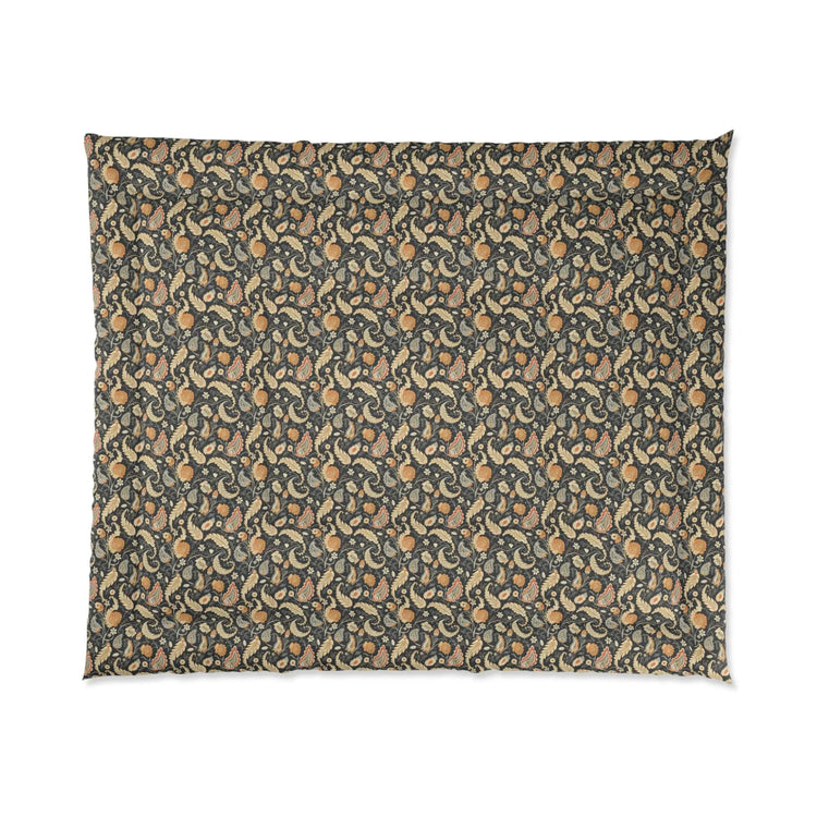 Bohemian Comforter, Cozy Bedding, Bedroom Decor, Festival Home Accent, Unique Printed Blanket, Ethnic Design Art