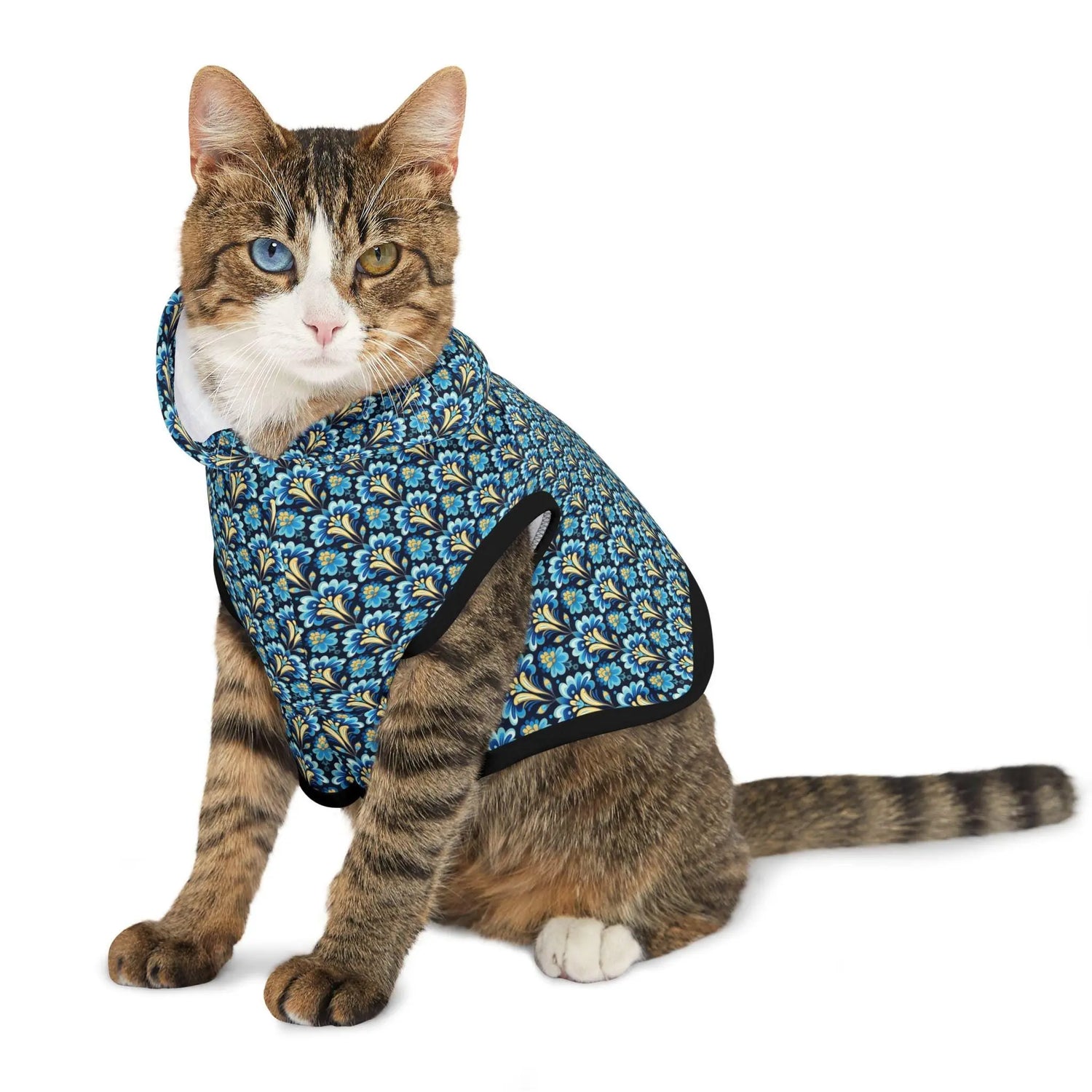Stylish Pet Hoodie, Cozy Dog Sweater, Cute Feline Outerwear, Vibrant Pet Apparel, Unique Pet Gift, Fun Pet Fashion