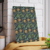 Artisan Floral Glass Cutting Board - Elegant Kitchen Decor, Gift for Foodies, Housewarming, Cooking Essentials, Unique Home Decor