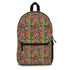 Bohemian Floral Backpack, Colorful School Bag, Trendy Tote for Students, Eco-Friendly Travel Pack, Gift for Nature Lovers