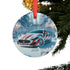 Personalized Car Ornament, Custom Holiday Decoration, Christmas Gift, Maserati Ornament with Ribbon, Unique Tree Decor, 2024 Edition The Aurora Touch