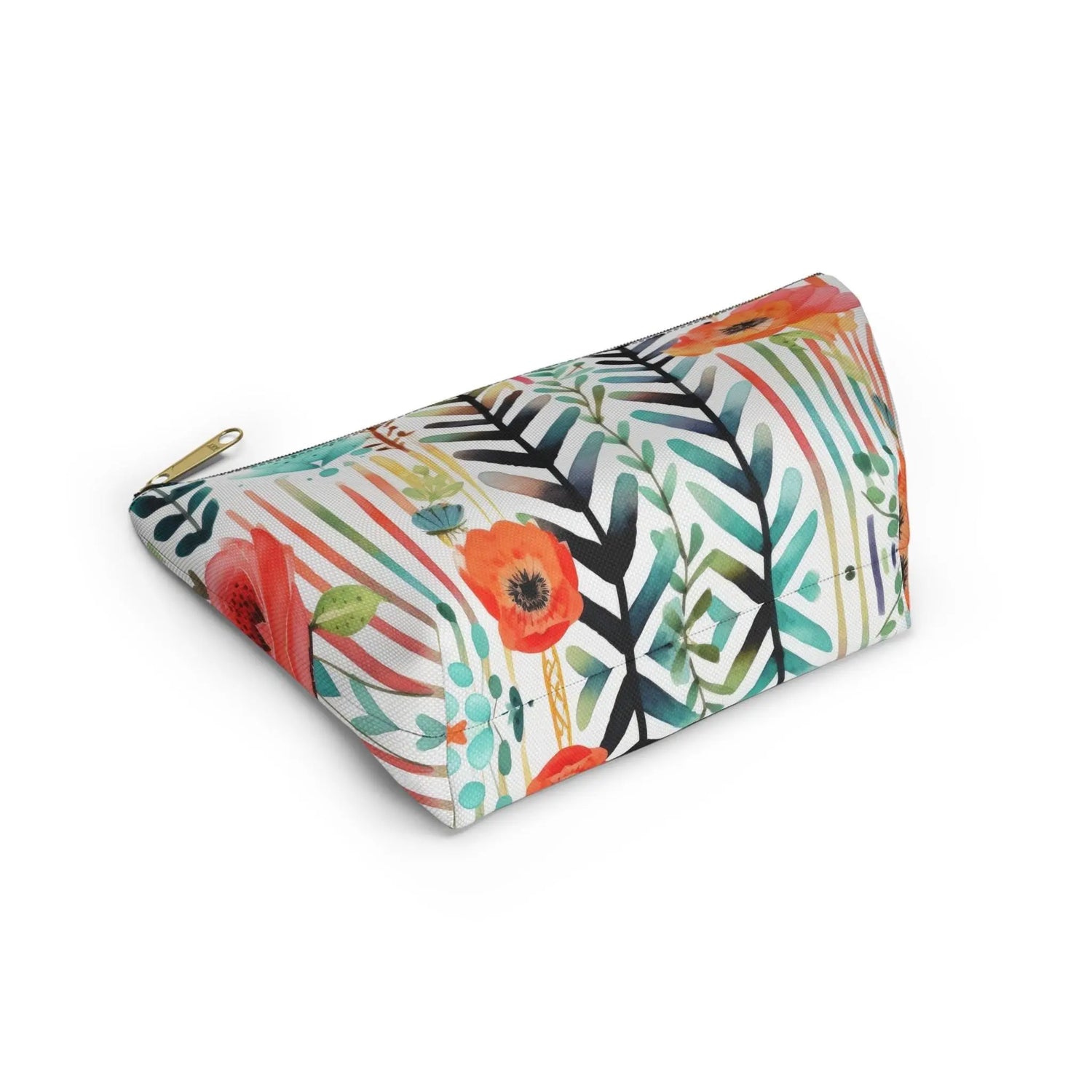 Floral Accessory Pouch - Nature-Inspired Makeup Bag, Travel Organizer, Gift for Her, Summer Vibes, Floral Print, Boho Style The Aurora Touch