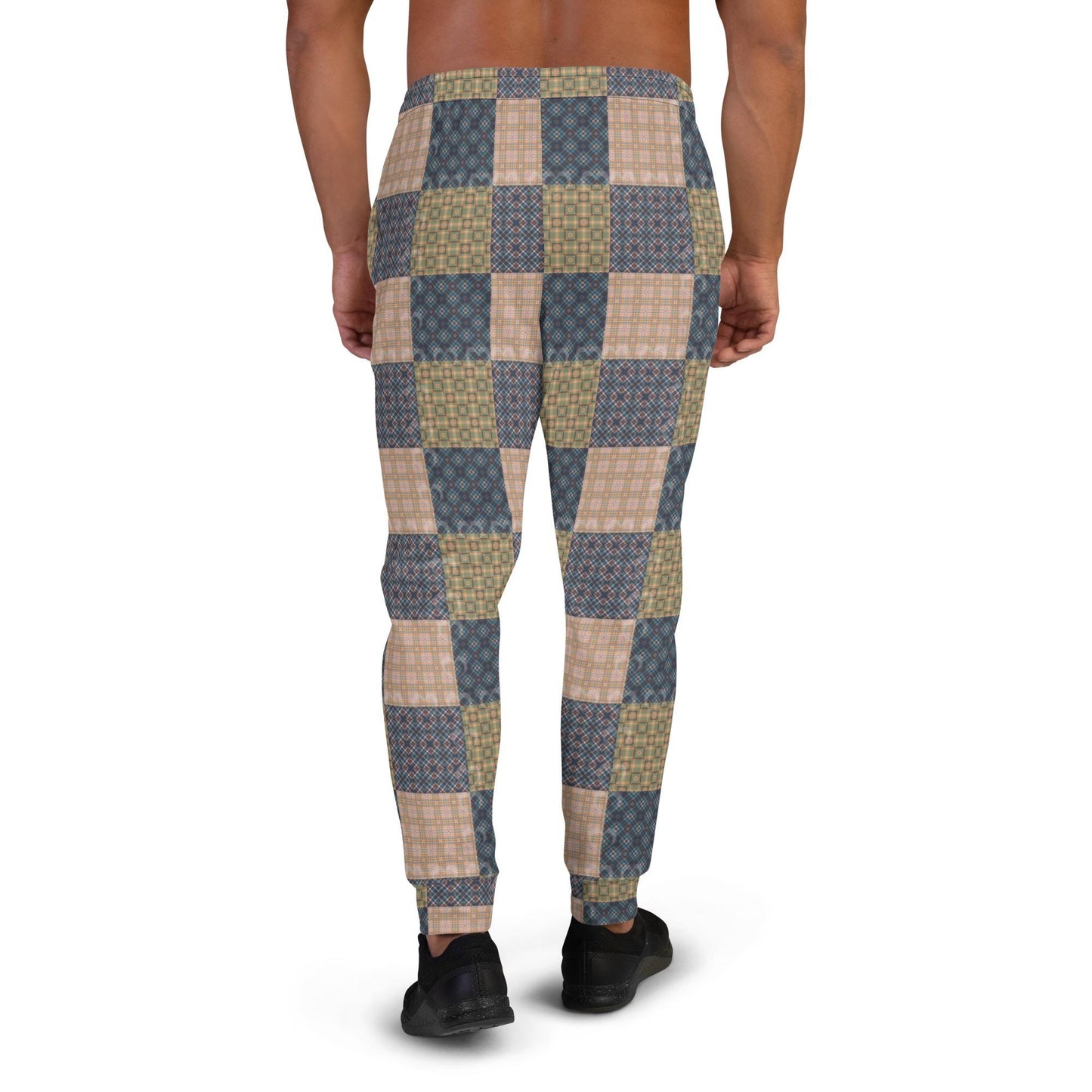 Men&#39;s Geometric Pattern Joggers | Trendy, Stylish, Comfortable Fashionable Activewear | Perfect for Casual & Streetwear Outfits
