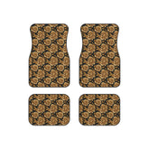 Elegant Floral Car Mats Set, Stylish Floor Mats for Cars, Vintage Rose Design for Home Decor, Unique Gift for Car Lovers, Car Accessories