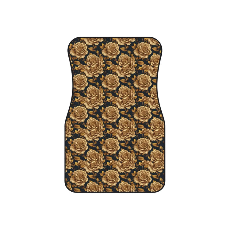 Elegant Floral Car Mats Set, Stylish Floor Mats for Cars, Vintage Rose Design for Home Decor, Unique Gift for Car Lovers, Car Accessories