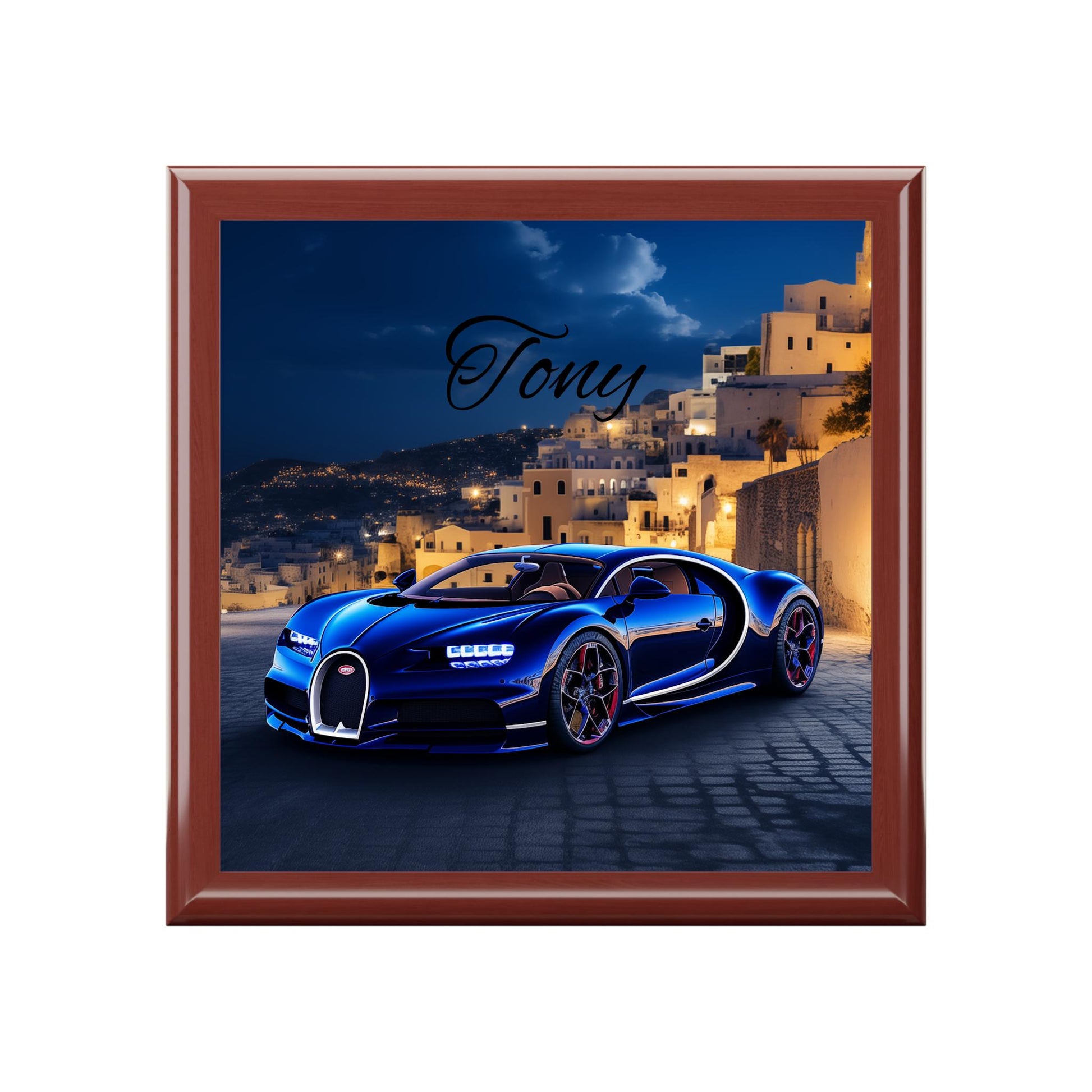Personalized Luxury Jewelry Box, Custom Car Decor, Gift for Him, Elegant Keepsake, Birthday, Anniversary, Father's Day