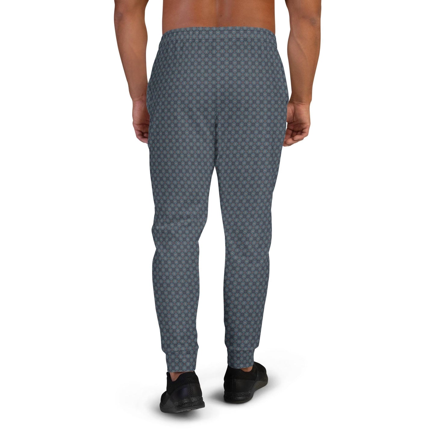 Geometric All Over Pattern Men&#39;s Joggers - Trendy, Comfortable, Stylish Athletic Wear - Modern Design Jogging Pants - Urban Fashion For Him