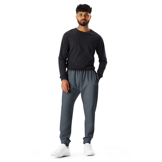 Geometric All Over Pattern Men's Joggers - Trendy, Comfortable, Stylish Athletic Wear - Modern Design Jogging Pants - Urban Fashion For Him