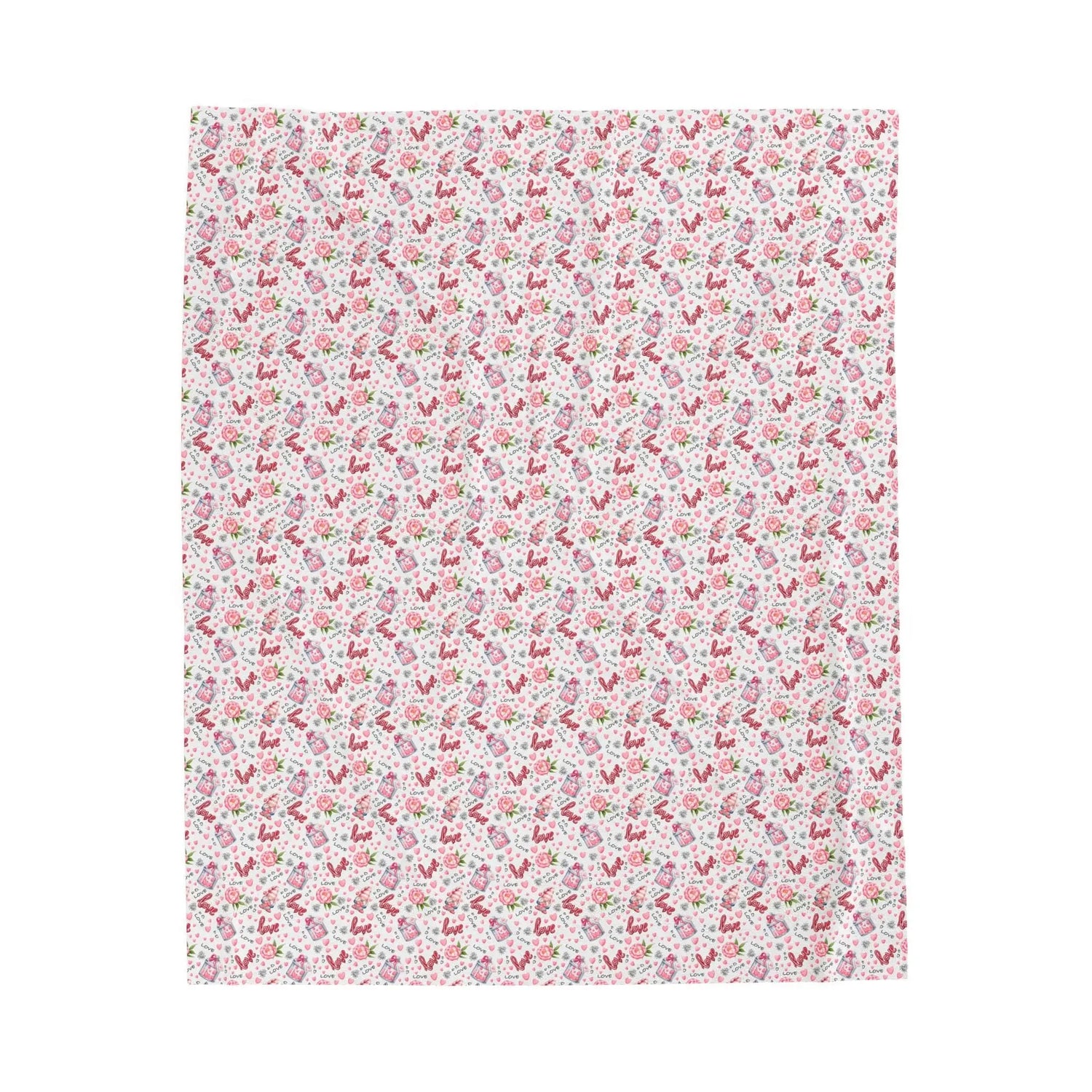 Valentines PrintVelveteen Plush Blanket, Cozy Throw, Soft Bedding, Home Decor, Perfect for Picnics, Gifts for Her, Bedroom