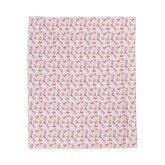 Valentines PrintVelveteen Plush Blanket, Cozy Throw, Soft Bedding, Home Decor, Perfect for Picnics, Gifts for Her, Bedroom