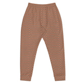 Men’s Geometric Pattern Joggers – Trendy, Stylish, Comfortable Activewear – All-Over Design, Perfect Fit for Every Occasion