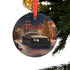 Personalized Acrylic Ornament, Holiday Decor, Custom Car Ornament, Christmas Gift, Keepsake Decoration, Winter Wonderland, Black Bentley The Aurora Touch