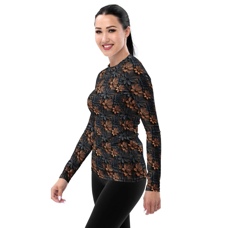 Captivating Warm Floral Colors Women&