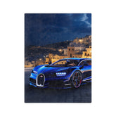Luxury Velveteen Microfiber Blanket for Car Enthusiasts, Cozy Home Decor, Perfect Gift for Birthdays, Father&