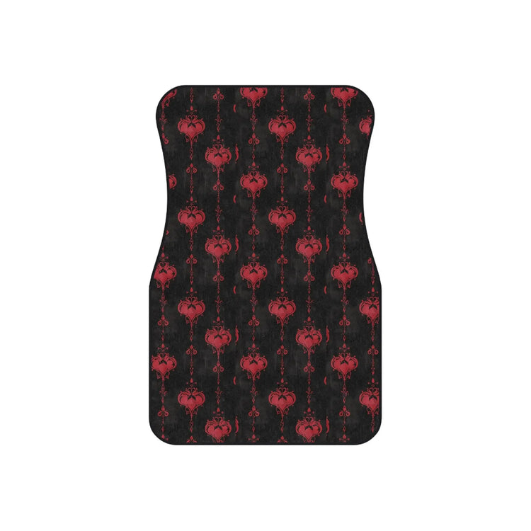 Elegant Gothic Car Mats - Set of 4, Unique Auto Accessories, Flooring for Holidays, Perfect for Car Lovers, Stylish Vehicle Decor