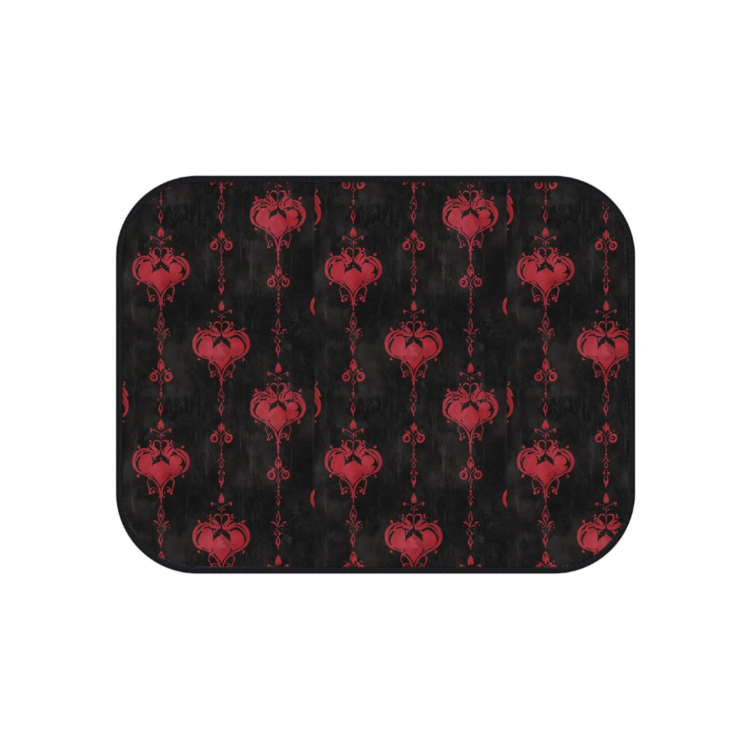 Elegant Gothic Car Mats - Set of 4, Unique Auto Accessories, Flooring for Holidays, Perfect for Car Lovers, Stylish Vehicle Decor
